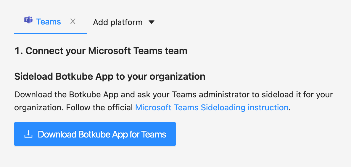 Download Teams App